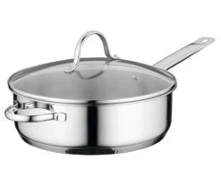 BergHOFF Comfort 10" 18/10 Stainless Steel Covered Deep Skillet