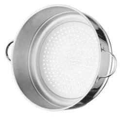 BergHOFF Comfort 11" 18/10 Stainless Steel Steamer Set 5Pc -BergHOFF Shop 1100241 2