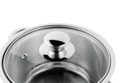 BergHOFF Essentials Gourmet 12Pc 18/10 Stainless Steel Cookware Set, Black Handles -BergHOFF Shop 1100246 PR PIC 009 654ec00d c455 4bbd 8ff2 04bf5a614b03