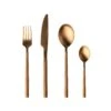 BergHOFF Gem 4pc Flatware Set, Gold Plated