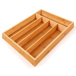 BergHOFF CooknCo 5-Slot Flatware Organizer 13.75"x9.75" 9 BergHOFF CooknCo 5-Slot Flatware Organizer 13.75"x9.75" -BergHOFF Shop 2211431 02