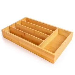 BergHOFF CooknCo 5-Slot Flatware Organizer 13.5" X 8.5" -BergHOFF Shop 2211432 03