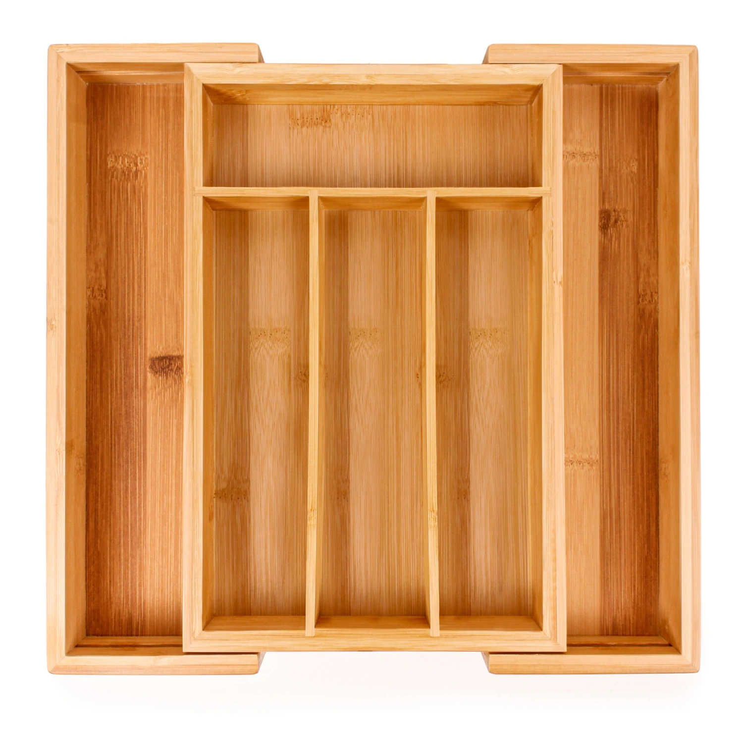 BergHOFF CooknCo Bamboo 6-Slot Expanding Flatware Organizer 5 BergHOFF CooknCo Bamboo 6-Slot Expanding Flatware Organizer - Image 3