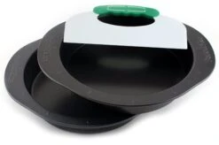 BergHOFF Perfect Slice 3Pc Round Cake Pans With Slicing Tool
