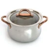 BergHOFF Ouro Gold 18/10 SS 10" Dutch Oven With Glass Lid