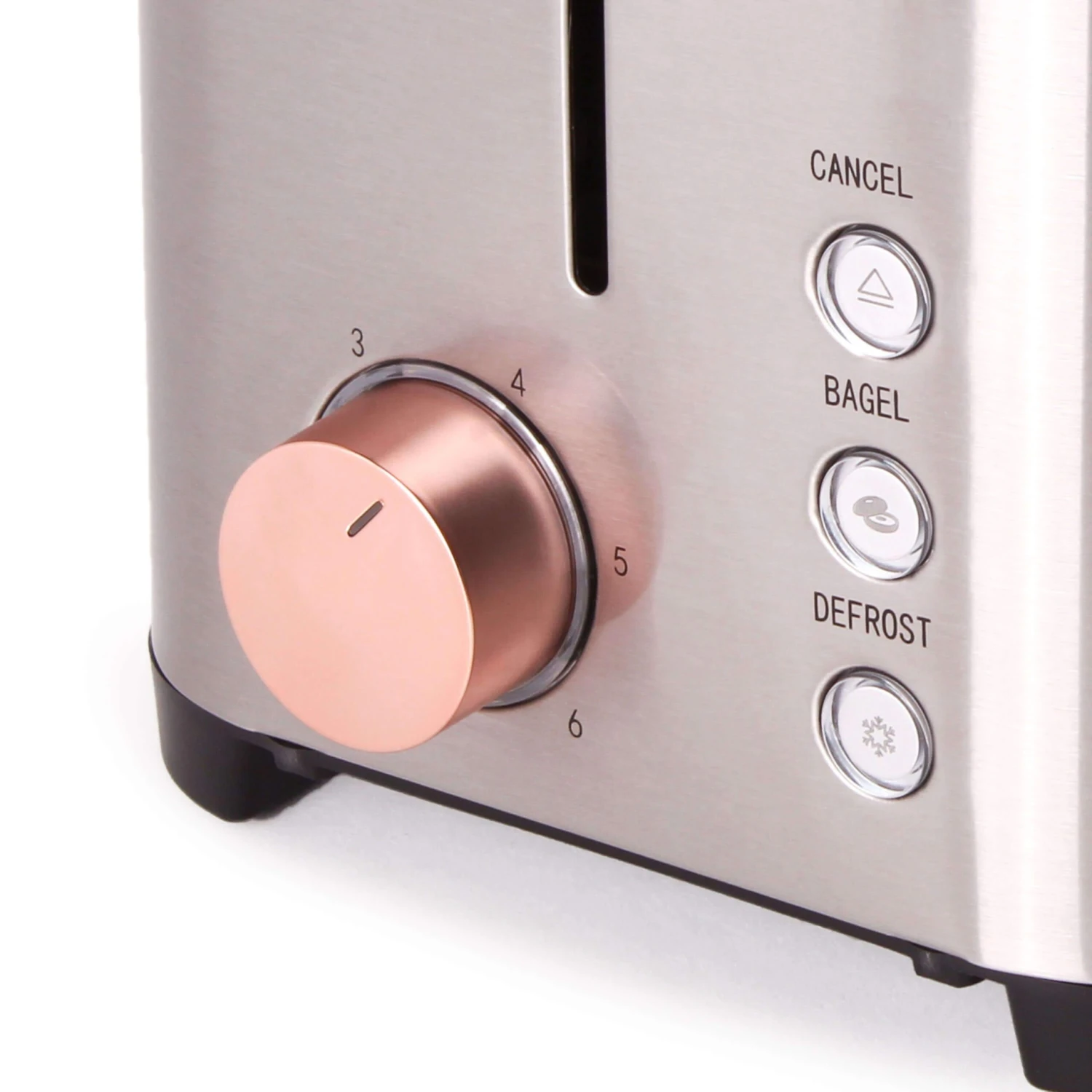 BergHOFF Ouro Gold 2 Slice Stainless Steel Toaster 850W 5 BergHOFF Ouro Gold 2 Slice Stainless Steel Toaster 850W - Image 3