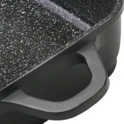 BergHOFF Scala Non Stick Cast Aluminum Roasting  Pan With Glass Cover, 4.9 Qt -BergHOFF Shop 2306222 3