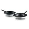 BergHOFF GEM 3Pc Downdraft 18/10 Stainless Steel Fry Pan Set, Black Handles 1 BergHOFF GEM 3Pc Downdraft 18/10 Stainless Steel Fry Pan Set, Black Handles -BergHOFF Shop 2307436 1 3e7f0556 3b95 4254 9032 a85bcfe47515