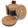 BergHOFF Bamboo 7pc Coaster Set Home