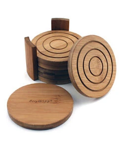 BergHOFF Bamboo 7pc Coaster Set Home