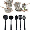 BergHOFF Ouro Gold 18/10 Stainless Steel Cookware With Utensils 17pc Set Home -BergHOFF Shop 3050018692 RLLD 1