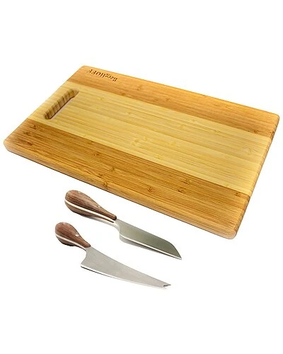 BergHOFF Bamboo 3Pc Board With Handle Set/Aaron Probyn Cheese Knives Home 3 BergHOFF Bamboo 3Pc Board With Handle Set/Aaron Probyn Cheese Knives Home