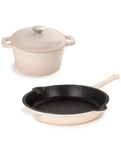 BergHOFF Neo Cast Iron 3pc Set Home Cream -BergHOFF Shop 3050134502 RLLD cream 1
