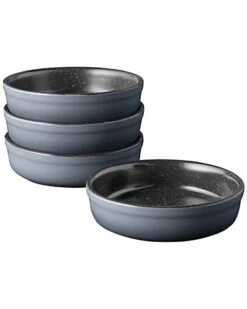 BergHOFF GEM Stoneware Ramekin 4pc Creme Brulee Set Home