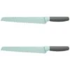 BergHOFF Leo 9In Stainless Steel Bread Knives (Set Of 2) Home -BergHOFF Shop 3050189311 RLLD 1