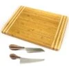 BergHOFF Bamboo 3Pc Striped Board Set/Aaron Probyn Cheese Knives Set Home -BergHOFF Shop 3050229726 RLLD 1