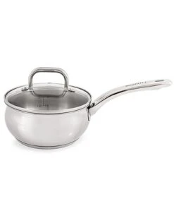 BergHOFF Belly Shape Stainless Steel 1.5qt Sauce Pan With Lid Home