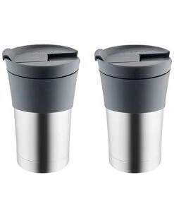 BergHOFF Essentials Travel Mugs (Set Of 2) Home