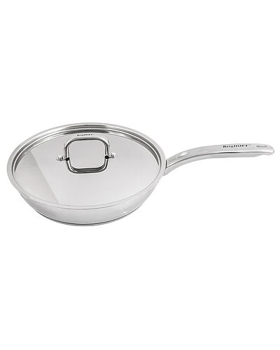 BergHOFF Belly Shape 18/10 Metal Lids Stainless Steel 4pc Skillet Set Home 5 BergHOFF Belly Shape 18/10 Metal Lids Stainless Steel 4pc Skillet Set Home - Image 3