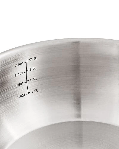 BergHOFF Belly Shape 18/10 Metal Lids Stainless Steel 4pc Skillet Set Home 8 BergHOFF Belly Shape 18/10 Metal Lids Stainless Steel 4pc Skillet Set Home - Image 6