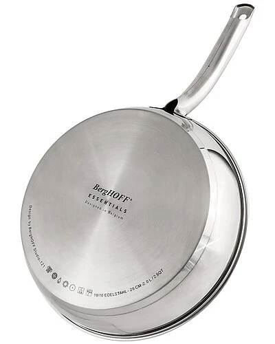 BergHOFF Belly Shape 18/10 Metal Lids Stainless Steel 4pc Skillet Set Home 9 BergHOFF Belly Shape 18/10 Metal Lids Stainless Steel 4pc Skillet Set Home - Image 7