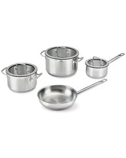 BergHOFF Gem Downdraft 7pc Stainless Steel Cookware Set Home
