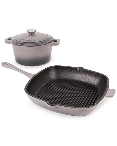 BergHOFF Neo 3pc Oyster Cast Iron Set Home 3 BergHOFF Neo 3pc Oyster Cast Iron Set Home