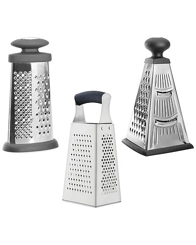 BergHOFF Essentials 3Pc Grater Set Home 3 BergHOFF Essentials 3Pc Grater Set Home