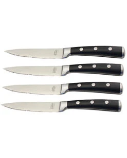BergHOFF Classico 4pc Stainless Steel Steak Knife Set Home