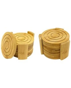 BergHOFF 14pc Bamboo Coaster Set Home