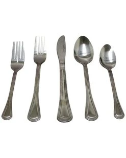 BergHOFF 20Pcs Taper Flatware Set 18/0 Stainless S Home