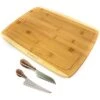 BergHOFF Bamboo 3Pc Rectangular Board Set/Aaron Probyn Cheese Knives Set Home -BergHOFF Shop 3050617134 RLLD 1