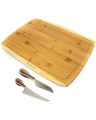 BergHOFF Bamboo 3Pc Rectangular Board Set/Aaron Probyn Cheese Knives Set Home 3 BergHOFF Bamboo 3Pc Rectangular Board Set/Aaron Probyn Cheese Knives Set Home