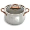 BergHOFF Ouro Gold Stainless Steel 10in Casserole With Lid Home -BergHOFF Shop 3050651052 RLLD 1