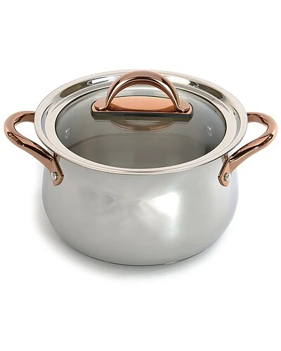 BergHOFF Ouro Gold Stainless Steel 10in Casserole With Lid Home 3 BergHOFF Ouro Gold Stainless Steel 10in Casserole With Lid Home