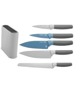 BergHOFF Leo 6Pc Cutlery Set With Universal Holder Home