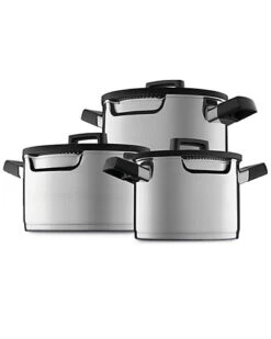 BergHOFF GEM 6pc 18/10 SS Cookware Set Home