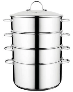 BergHOFF Essentials 5pc 18/10 Stainless Steel Steamer Set Home