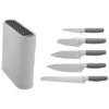 BergHOFF Leo 6pc Stainless Steel Knife Set With Block Home -BergHOFF Shop 3050762332 RLLD 1