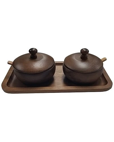 BergHOFF Acacia Wooden Spice Jar Home 3 BergHOFF Acacia Wooden Spice Jar Home