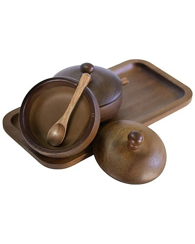 BergHOFF Acacia Wooden Spice Jar Home 4 BergHOFF Acacia Wooden Spice Jar Home - Image 2