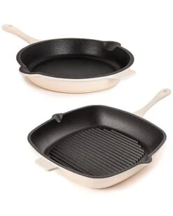 BergHOFF Neo 2pc Meringue Cast Iron Set Home