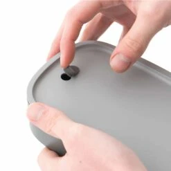 BergHOFF Leo 3Pc 1.7Qt Dual Bento Box Set With Strap, Gray & Mint 12 BergHOFF Leo 3Pc 1.7Qt Dual Bento Box Set With Strap, Gray & Mint -BergHOFF Shop 3950126 4