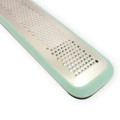BergHOFF LEO Sharp Stainless Steel Blade Zester Rasp Grater 12" With Protective Sleeve, Green & Gray -BergHOFF Shop 3950205 3 0a7d067f a057 4bb9 b925 c0ae55733c31