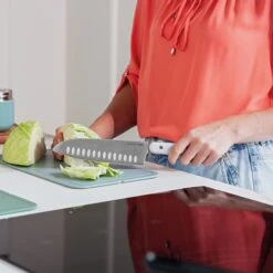 BergHOFF Spirit Stainless Steel Santoku Knife 7" -BergHOFF Shop 3950337 2