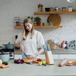 BergHOFF Slate Stainless Steel Chef's Knife 8" 9 BergHOFF Slate Stainless Steel Chef's Knife 8" -BergHOFF Shop 3950343 3