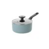 BergHOFF LEO Non-stick Aluminum Saucepan 7", 2qt. With Glass Lid, Slate -BergHOFF Shop 3950372