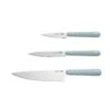 BergHOFF Slate Stainless Steel 3Pc Starter Knife Set -BergHOFF Shop 3950472