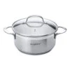 BergHOFF Bistro 2-Quart 7" 18/10 Stainless Steel Covered Casserole Dish -BergHOFF Shop 761547