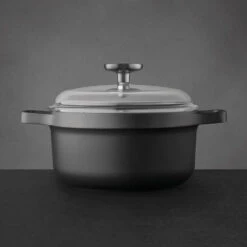 BergHOFF Gem Cast Alum 8" Non-Stick Covered Casserole 3-Quart -BergHOFF Shop 761616 2